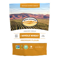 Prairie Gold White 100% Whole Wheat Flour 4/5lb