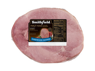 Hardwood Smoked Half Ham Shank Portion 4/12lb