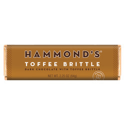 Dark Chocolate Toffee Brittle Bar 12/2.25oz