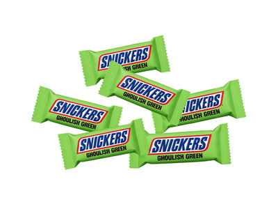 Green Fun Size Snickers 20lb
