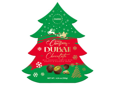 Dubai Truffles Christmas Tree Box 12/4.4.24oz