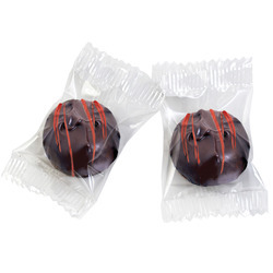 Dark Chocolate Thin Mints with Red Drizzle 8.9lb