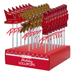 Sleigh, Reindeer, Nutcracker Lollipops 24ct