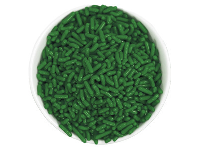 Natural Dark Green Sprinkles 10lb