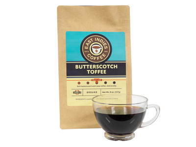 Butterscotch Toffee Ground Coffee 6/8oz
