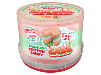 Party Puffs Cotton Candy Cake 6/4.2oz