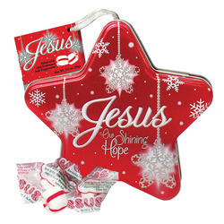 Jesus Our Shining Hope Mint Tin 6ct