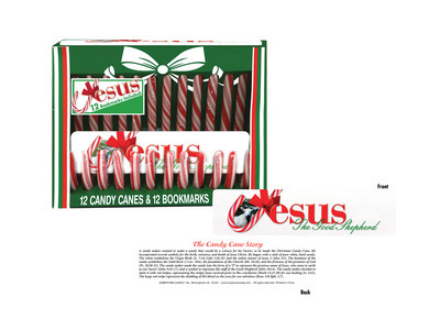 Candy Canes & Bookmarks 12ct