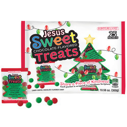 Chocolate Flavored Jesus Sweet Treats 8/10.58oz