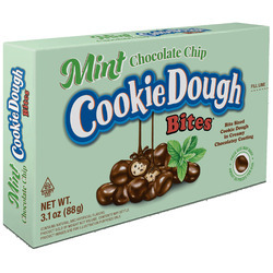 Mint Chocolate Chip Cookie Dough Bites Theater Box 12/3.1oz