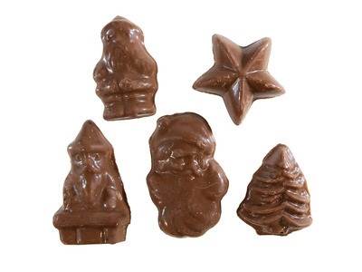 Milk Chocolate Ornaments 4/3lb