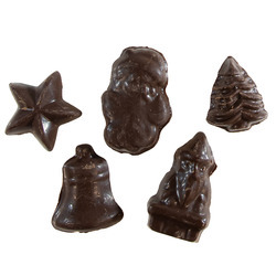 Dark Chocolate Ornaments 4/3lb