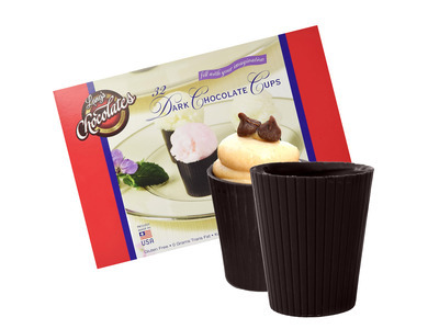 Dark Chocolate Dessert Cups 10/32ct