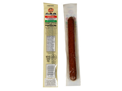 Beef Sticks with Pepperoni Seasoning 100/1.10oz
