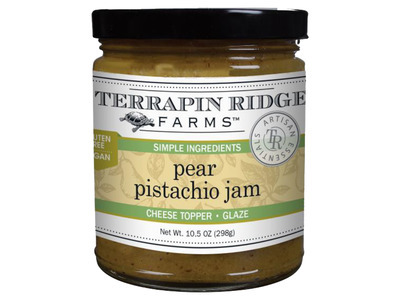 Pear Pistachio Jam 6/11oz