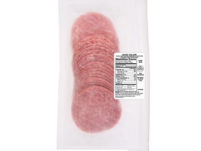 Sliced Hard Salami 12/8oz