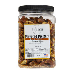 Cinnamon Sugar Hard Pretzels 6/18oz