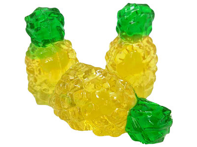 4D Gummy Pineapple Bursts 6/2.2lb