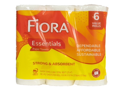 Essentials Paper Towels 4/6pk