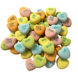 Sour Conversation Hearts 26lb