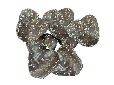 Dark Chocolate Sea Salt Caramel Hearts 11lb
