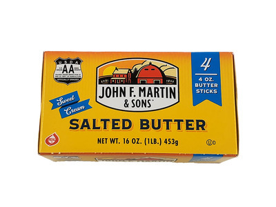 Salted Butter Quarters 18/1lb