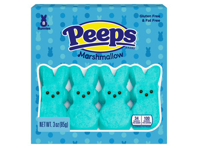 Peeps® Blue Marshmallow Bunnies 40/8ct