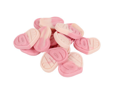 Swedish Sweet Strawberry & Vanilla Hearts 20lb