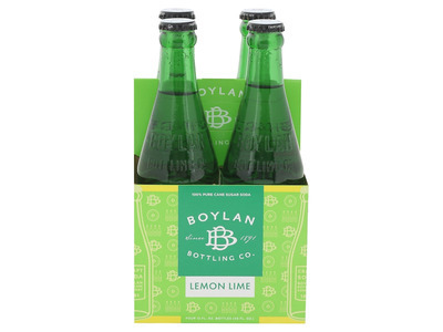 Cane Sugar Soda, Lemon Lime 6/4pk 12oz
