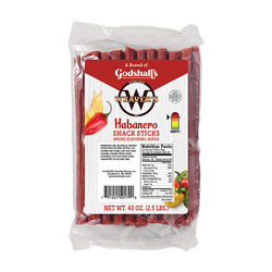 Habanero Snack Sticks 2/2.5lb