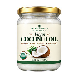 Virgin Organic Coconut Oil 6/16oz