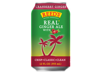 Cranberry Ginger Ale 6/4pk 12oz