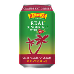 Cranberry Ginger Ale 6/4pk 12oz
