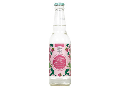 Strawberry Mint Lemon Grass Sparkling Botanical 12/12oz