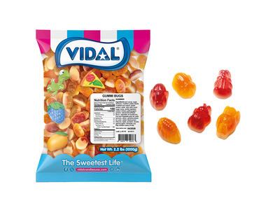 Jelly Filled Gummi Bugs 12/2.2lb