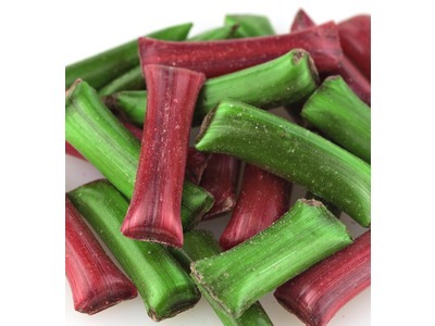Red & Green Chocolate Straws 4/6.25lb