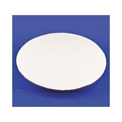 10" Untreated White Corrugated Circle 250ct