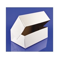 Automatic White Donut Box 10x6.25x3.5 200ct