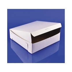 9x9x2.5 White Bakery Box Lock Corner 250ct