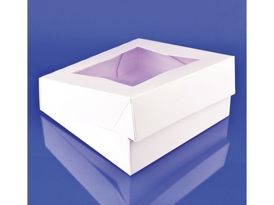 9x9x2.5 Plain Window Box 200ct