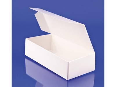 1lb White Candy Box - 1pc 250ct