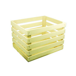 Half Bushel Wood Crate, 15"x11"x10" 1ea