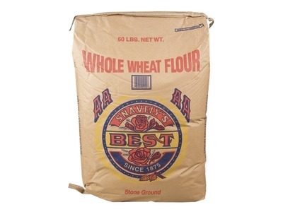 Medium Ground Whole Wheat Flour 50lb